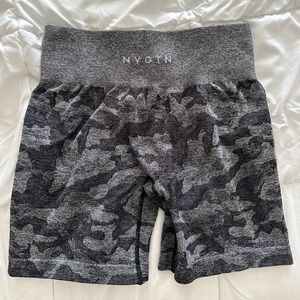 NVGTN Black Camo Shorts in Size M